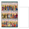 An illustrated timeline by Anonymous