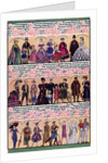 An illustrated timeline by Anonymous
