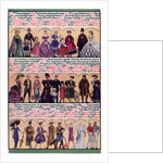 An illustrated timeline by Anonymous