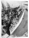 The ocean liner RMS 'Queen Mary', Clydebank, Glasgow by John Brown & Company