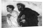 The Apostles Peter and John on the Morning of the Resurrection by Eugene Burnand
