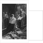 Edward VII taking the oath by Anonymous