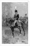 Edward VII as Colonel in Chief of the 10th Hussars by Anonymous