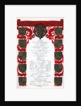 Genealogical table of the kings and queens of England by Anonymous