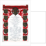 Genealogical table of the kings and queens of England by Anonymous