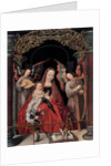 The Madonna and Child with Angels by Adriaen Isenbrandt