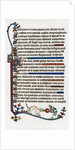 Page of decorated text by Anonymous