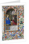 Amadee de Saluces and the Virgin by Anonymous