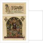 David playing his lyre, 725-750 AD by Anonymous