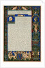 Text page with portraits of Francesco Sforza by Anonymous