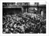 A typical sitting of the Reichstag, Parliament of the German Republic by Anonymous