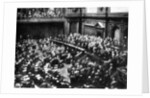 A typical sitting of the Reichstag, Parliament of the German Republic by Anonymous