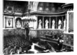 The Chamber of the French Senate, Paris, France by Anonymous