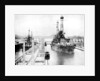 United States Men-Of-War passing through a lock, Panama Canal, Panama by Anonymous
