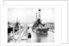 United States Men-Of-War passing through a lock, Panama Canal, Panama by Anonymous