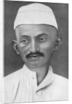 Mohandas Karamchand Gandhi (1869-1948), Indian nationalist leader by Anonymous