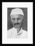 Mohandas Karamchand Gandhi (1869-1948), Indian nationalist leader by Anonymous