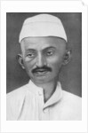Mohandas Karamchand Gandhi (1869-1948), Indian nationalist leader by Anonymous