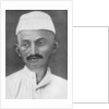 Mohandas Karamchand Gandhi (1869-1948), Indian nationalist leader by Anonymous