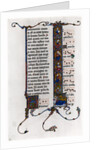 Tree of Jesse in initial letter 'I' by Anonymous