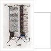Tree of Jesse in initial letter 'I' by Anonymous