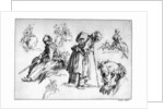 Diverse Figures by François Boucher