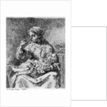 La Bouillie by Jean Francois Millet
