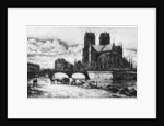 L'Abside by Charles Meryon