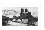 L'Abside by Charles Meryon