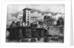 La Pompe Notre-Dame by Charles Meryon