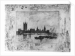Westminster Palace by Felix Hilaire Buhot