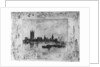Westminster Palace by Felix Hilaire Buhot