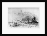 Canal pres Rotterdam by Johan Barthold Jongkind