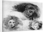 'Rough sketch by Eugene Carriere