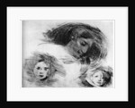 'Rough sketch by Eugene Carriere