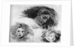 'Rough sketch by Eugene Carriere