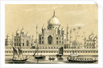 The tomb of the favourite Sultan of Akbar Khan at Agra by Anonymous