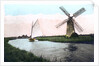 A windmill on the Norfolk Broads, Norfolk by Cavenders Ltd