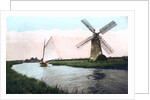 A windmill on the Norfolk Broads, Norfolk by Cavenders Ltd
