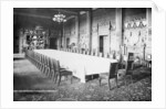 The dining room, Viceregal Lodge, India by Anonymous