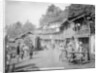 Lakkar Bazaar, with the Hindustan and the Tibet road, Simla, India by Anonymous