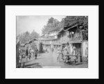 Lakkar Bazaar, with the Hindustan and the Tibet road, Simla, India by Anonymous