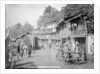 Lakkar Bazaar, with the Hindustan and the Tibet road, Simla, India by Anonymous