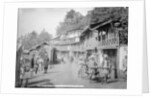 Lakkar Bazaar, with the Hindustan and the Tibet road, Simla, India by Anonymous