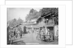 Lakkar Bazaar, with the Hindustan and the Tibet road, Simla, India by Anonymous