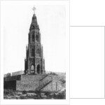 The Mutiny Memorial tower, Delhi, India by Anonymous