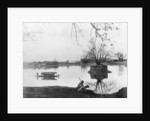 Jhelum river, Shadipur, Kashmir, India by F Bremner