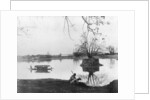 Jhelum river, Shadipur, Kashmir, India by F Bremner