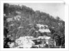 'Elysium Hotel, houses on the nothern slopes of Jakko', Shimla, India by Anonymous