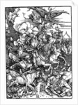 The Four Horsemen of the Apocalypse by Albrecht Dürer